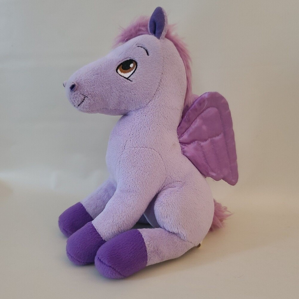 Disney Sofia The First Plush 9" Minimus Pegasus Purple Wings Pony Horse